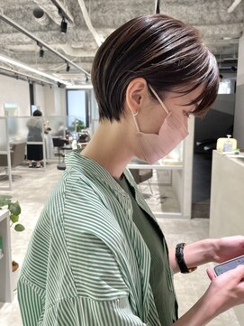 キートス(Kiitos) マスク付けてても美人ショート