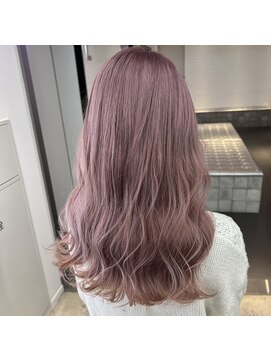 ゲーム 原宿店(GAME) ピンクベージュ/ダブルカラー/ケアブリーチ/髪質改善/