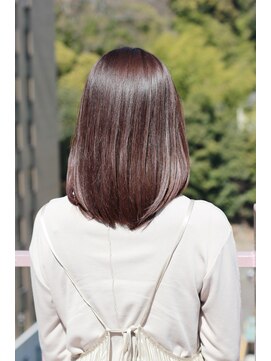 ビアージュ(Viage) #ラベンダーカラー #ラベンダーアッシュ #ブリーチなし #ロブ