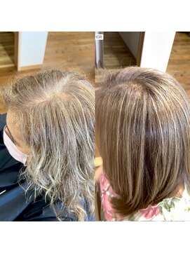 ピッカヘアーデザイン(PICKA hair-design) 天然のハイライト