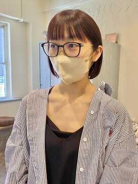 カラン(caran) オン眉ボブ【@hair_mazda】