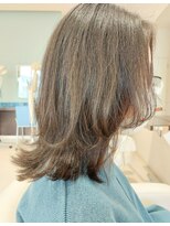 アメイジングヘアー 美沢店(AMAZING HAIR) レイヤーミディアム/レイヤーカット/シルキーベージュ