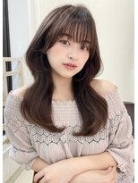 フォルテリノ ナゴヤ(FORTE Lino) 韓国前髪顔まわり×髪質改善グレージュカラーグレーベージュ