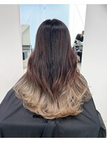 アライブ キチジョウジ(ALIVE Kichijoji) 【ALIVE吉祥寺】グラデーションカラーホワイトベージュブロンド