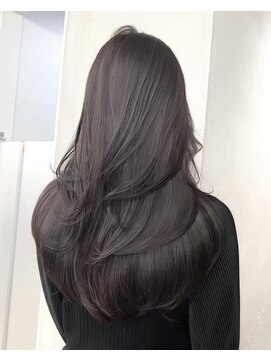 サイン 渋谷(SIGN) レイヤーカットイヤリングカラーインナーカラーケアブリーチ