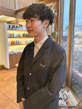 ラパンセベージュ(LA PENSEE BEIGE) LA PENSEE / beige 田川 / メンズスパイラルパーマ