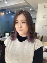 シエル ヘアーメイクアップ(CieL hair make up) イヤリングカラー〈ピンクラベンダー〉