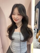 ボタン シブヤ(VOTAN SHIBUYA) アッシュ/グレージュ/韓国ヘア/渋谷/レイヤー/顔まわり