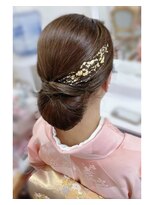 セットサロン ココ&nbsp;和髪×金箔