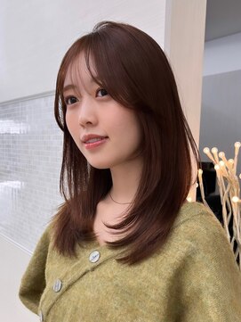 アンフィニー 銀座(ANFINI) レイヤーカット/前髪カット/くびれヘア/ウエットヘア/髪質改善