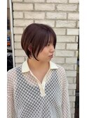 大人可愛いショートヘア