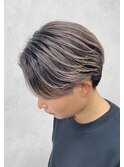 レディース　ハンサムショートバレイヤージュ