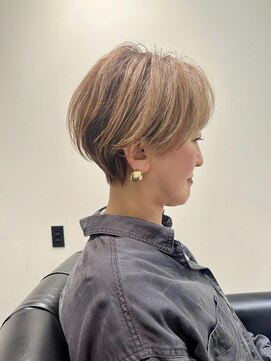 ジエクト 心斎橋 似合わせショート/フェザーショート/細めハイライト