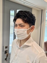 アシャドットオム(asha.HOMME) ビジネスショートパーマ