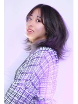 アンアタッシュ(UNE ATTACHE) まとうだけで、雰囲気が変わる。スモーキーラベンダー