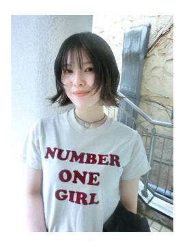 ノラ シブヤ(NORA) ボブカットレイヤーボブハッシュカットワンレングス