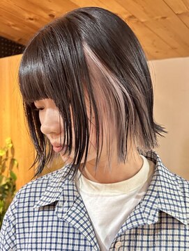 キラ 静岡(KILLA) ケアブリーチダブルカラー/インナーカラー/髪質改善/新静岡駅