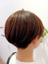 フォルム重視の巧みなカット技術で、360度どこから見ても美しいショートヘアに♪