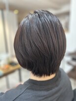 エフフォーユアヘアー 北方店(F for your hair) ピンクブラウン ショートボブ