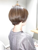 ぷう&nbsp;40代50代60代◎脱白髪染め ショートボブ