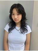 [伽羅]ハイレイヤーくせ毛風パーマ