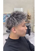 ルースト 京都河原町店(ROOST)&nbsp;ジェット×白メッシュ×ツイスト