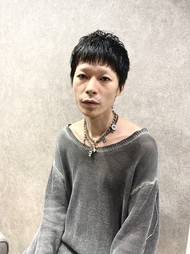 リアイス(Re:ICE) ショートバングマッシュウルフ/ダウンバング/パンクヘア