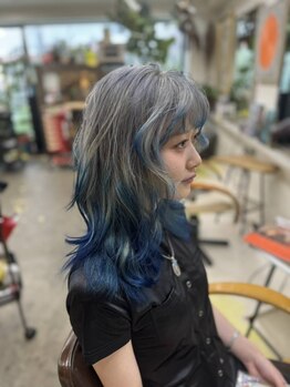 リブロ 三軒茶屋(LIBRO)の写真/最旬カラー×高いカット技術で作る似合わせヘア☆旬を取り入れて、遊び心も忘れない…それがLIBRO STYLE!!