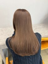 ディジョン 自由ヶ丘(Dijon)&nbsp;韓国顔まわりレイヤーカットグレージュオリーブベージュブラウン