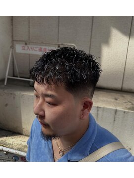 ダムディートウキョウヘアーラウンジ 上野店(DAMDEE TOKYO hair lounge) ランダムピンパーマ