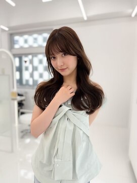 コア プラス 立川(COA PLUS) 韓国風レイヤーカット髪質改善ダブルカラーハッシュカット轟れな