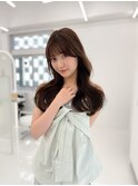 韓国風レイヤーカット髪質改善ダブルカラーハッシュカット轟れな