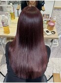 立川／暗めカラー／髪質改善／艶髪ロング／大人可愛い