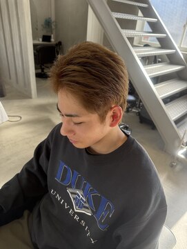 ミルクティー/ハイトーン/メンズ