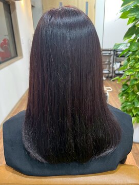 美容室 フォーリア Foglia ピンクベージュ