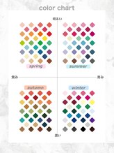 パーソナルカラーを元に似合わせ提案を☆垢抜けを叶えるパーソナル診断☆