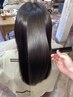 【新規人気No. 1】ケアカラー+カット+トリートメント+プチマッサージ