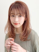 トゥーナ 表参道(tona)&nbsp;ミディアムレイヤー、外ハネボブ、グレージュ、脱白髪染め☆