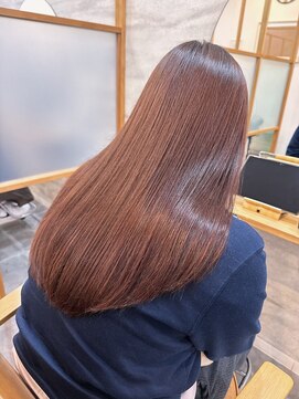 ReFa認定プレミアムサロン 全席個室美容室 Zina ガーデンズ千早【6/27OPEN(予定)】 《Zina千早 藤》レッド/暖色/ブラウン/20代30代40代