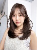 顔周りレイヤーロング_F31808