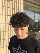 サロン(SALON)&nbsp;メンズパーマ　波巻きツイストスパイラル