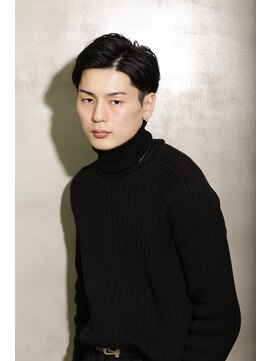 イグレックビス(igrek bis) IGREKBISツーブロック×無造作×ネープレス×マッシュショート