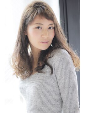 ララテラス(LaLa Terrace) 【LaLaTerrace】ブルージュ×オン眉シースルーバング