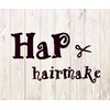 ハップヘアメイクのお店ロゴ