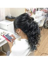 ヘアセット専門店 ナゴミ 池袋店(nagomi)&nbsp;ポニーテール