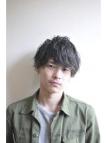 コルク バイ マグ 松本駅前(COLK by Mag)&nbsp;無造作マッシュメンズショート☆マットカラーデジタルパーマ