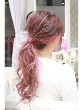 エフエフヘアー(ff hair) back style☆インナーカラーvol.20