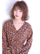 オーロ 西大寺店(ORO)&nbsp;【イメチェンヘアスタイル】3Ｄカラーが可愛いゆるふわウェーブ