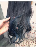 ビヨンドイー(beyond E)&nbsp;グラデーションカラーブルーバレイヤージュ