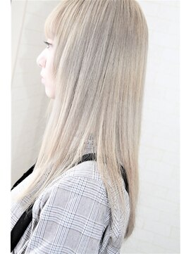 マティーナ ヘアー 池袋(Matina hair) 【柔らかな透明感☆ホワイティベージュ】